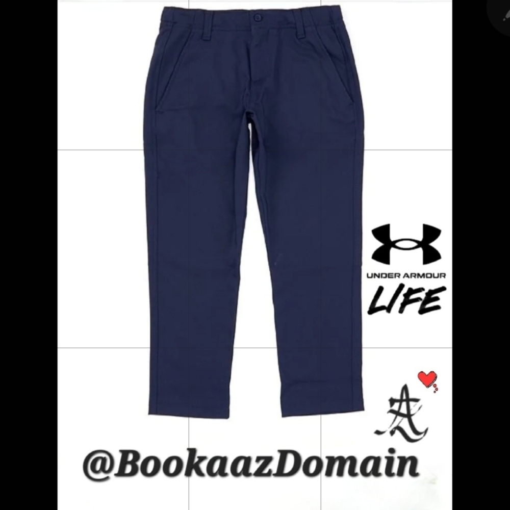 Under Armour Boys Navy Pants